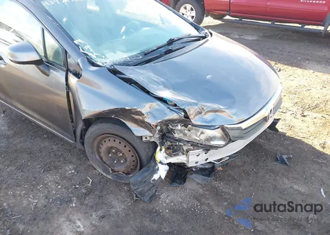 2012 Honda Civic Lx из США, поврежденный, VIN 2HGFB2F59CH586444